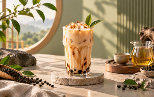 cách pha trà sữa