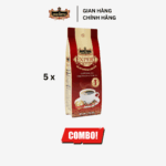 Combo 5 Túi Cà Phê Rang Xay Expert Blend 1 KING COFFEE - Túi 100g