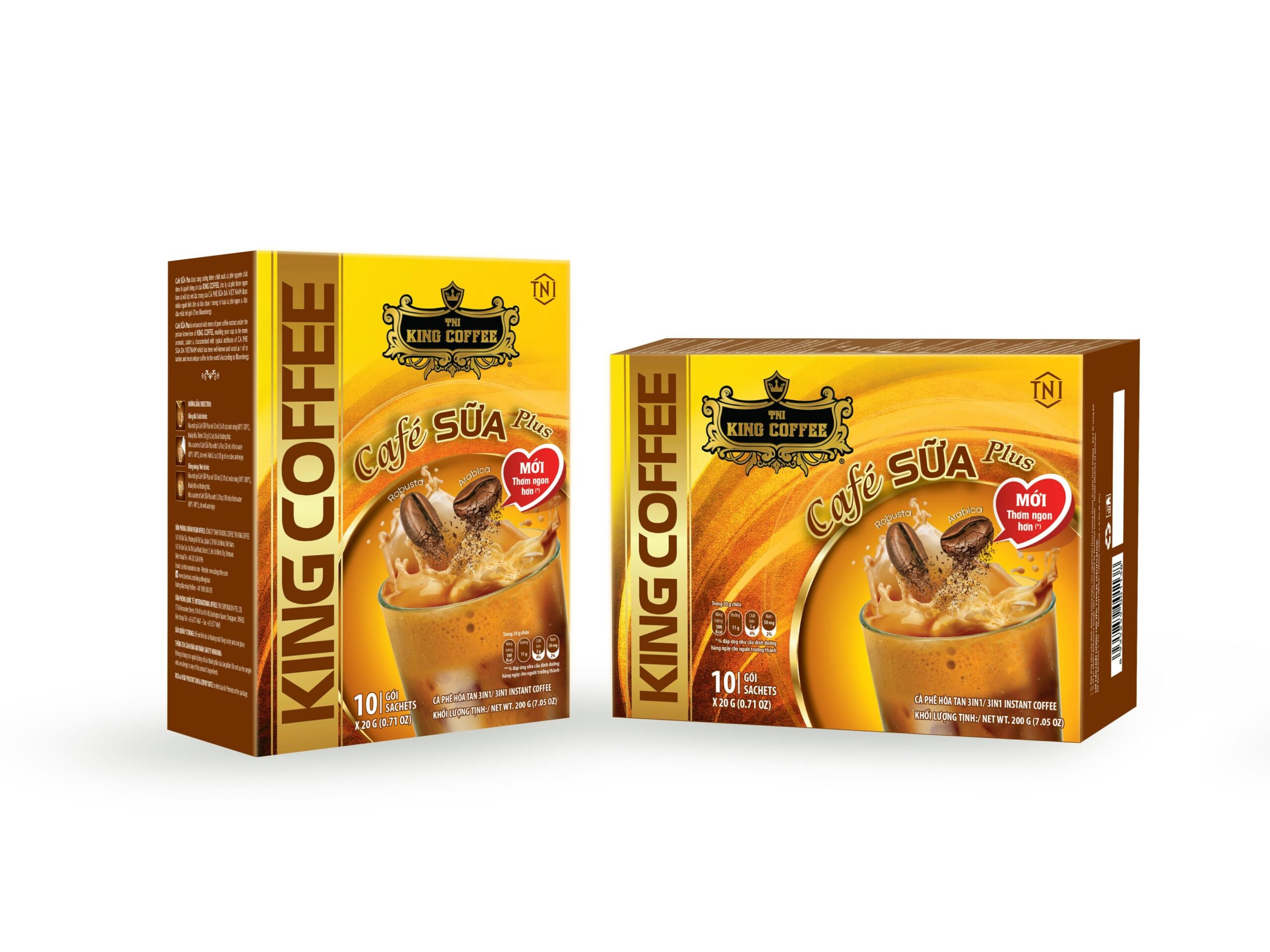 KING-COFFEE-Cafe-SUA-Plus-Hop-200g-1-day-x-10-sachets-x-20g-hop-scaled-1.jpg Cà Phê Sữa Hòa Tan PLUS 3IN1 KING COFFEE - Hộp 10 gói