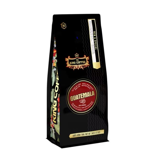 Cà Phê Hạt Rang Guatemala KING COFFEE - Túi 340g