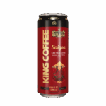 KING COFFEE RTD Cà Phê sữa đá Sài Gòn đậm gu Việt – Lốc 6 lon- Lon 238ml
