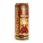 KING COFFEE RTD Cà phê sữa đá Đậm gu Việt – Lốc 6 lon – Lon 180 ml