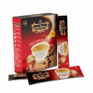 Cà Phê Hòa Tan 3IN1 KING COFFEE - Hộp 10 gói x 16g