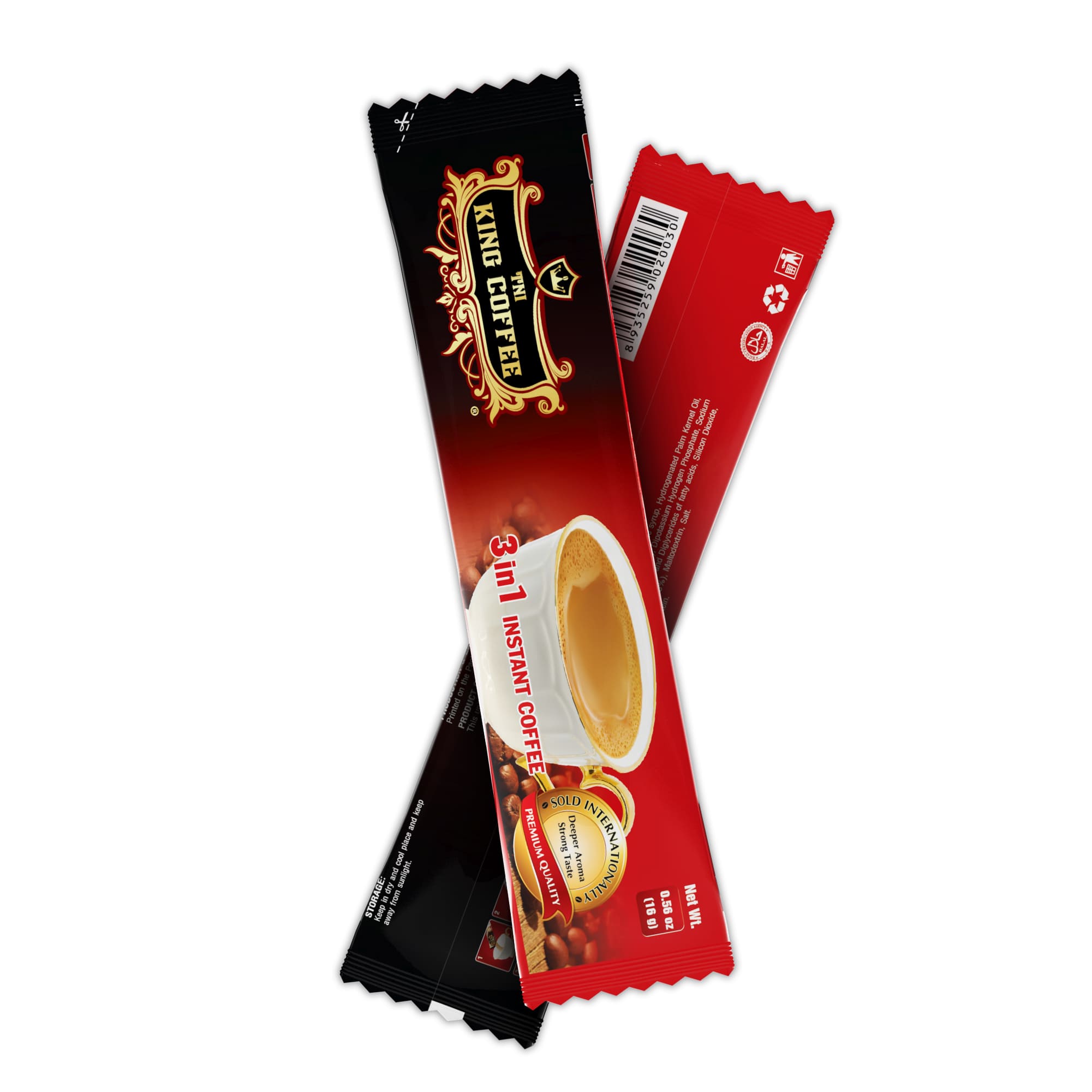 King-coffee-3in1-instant-Hop-10-sticks-x-16gr-sticks.jpg Gói Cà Phê Hòa Tan 3IN1 KING COFFEE - Hộp 10 gói x 16g