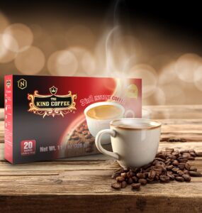 Mua Cà Phê Hòa Tan 3IN1 KING COFFEE – Hộp 20 gói x 16g