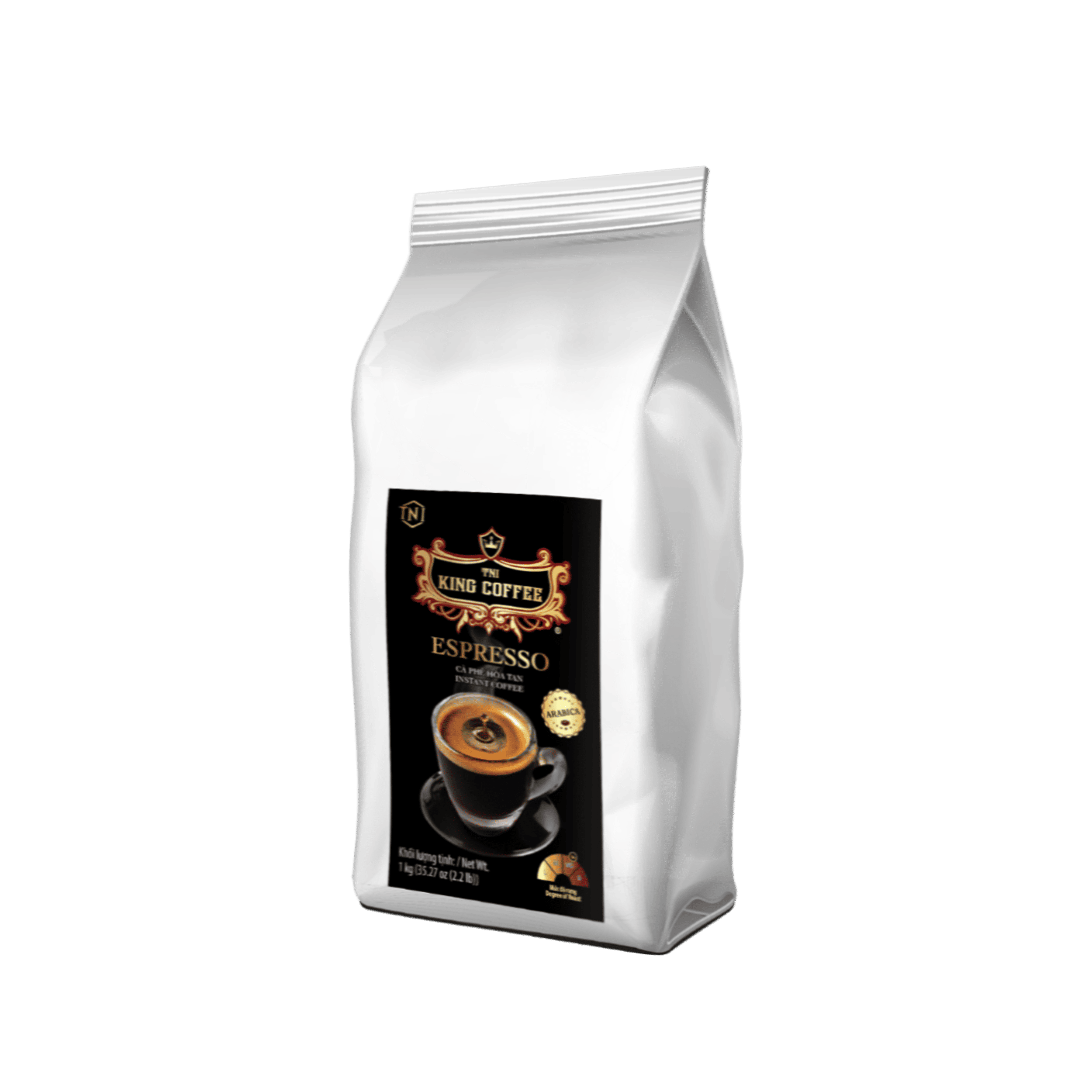 Cà Phê Hòa Tan Espresso KING COFFEE - Túi 1 kg