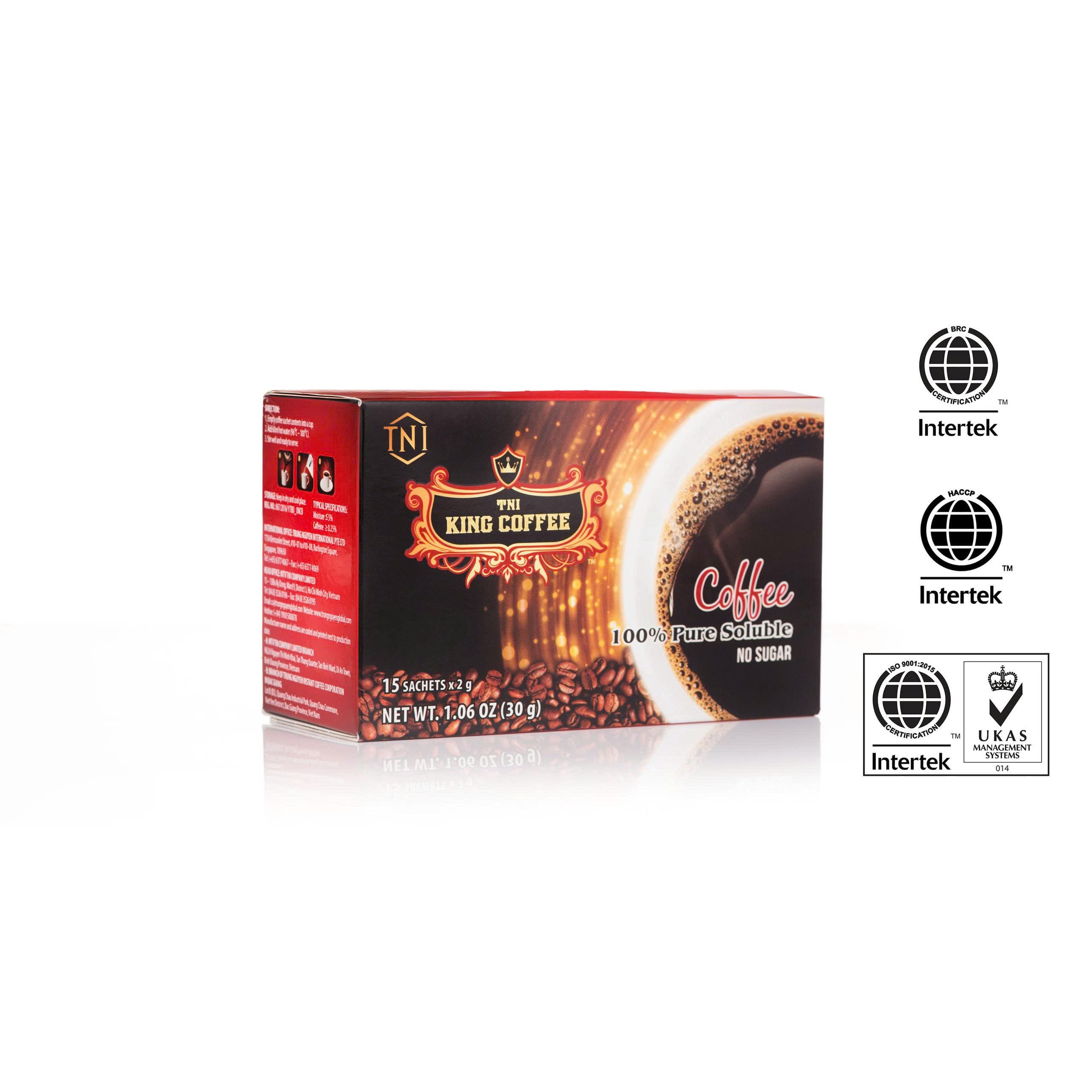King-coffee-Pure-black-instant-Hop-15-sachets-x-2gr-1.jpg Hộp Cà Phê Hòa Tan Đen Thuần Khiết KING COFFEE – Hộp 15 gói x 2g – Không Đường