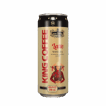King Coffee RTD Latte Vanilla – Lốc 6 lon – Lon 238ml (E/V)