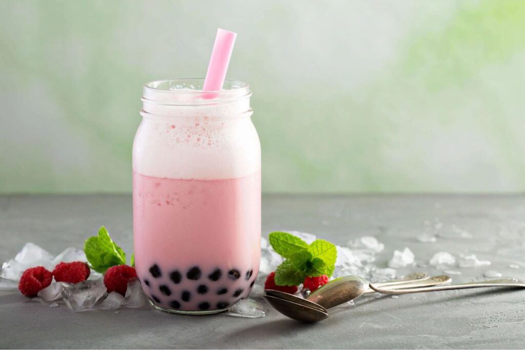 cách pha trà ô long sữa