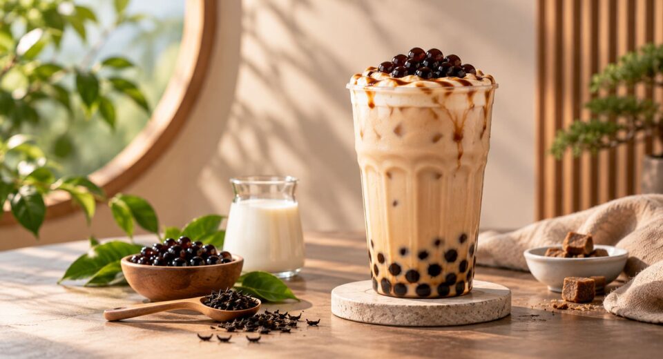 trà sữa ô long là gì