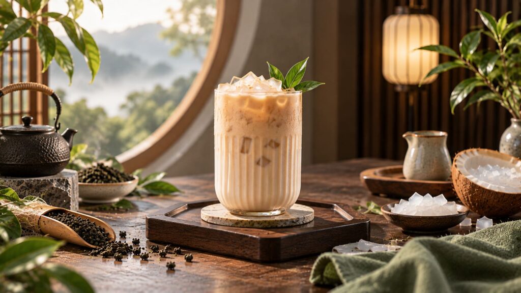 1 chai trà ô long 450ml bao nhiêu calo