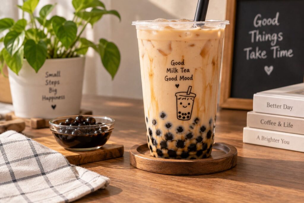 cách làm trà sữa từ chè khô thái nguyên