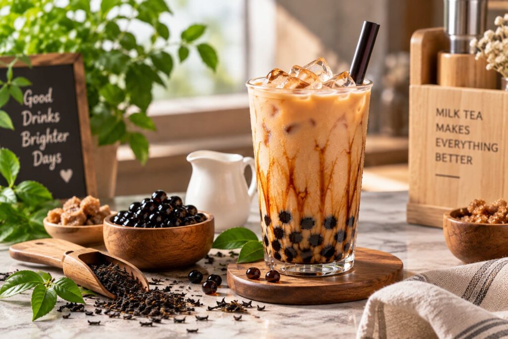nên uống trà sữa bao lâu 1 lần