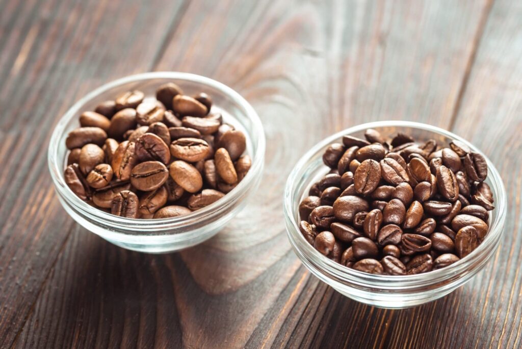 So sánh cà phê Arabica và Robusta