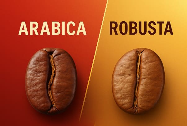 So sánh cà phê Robusta và Arabica