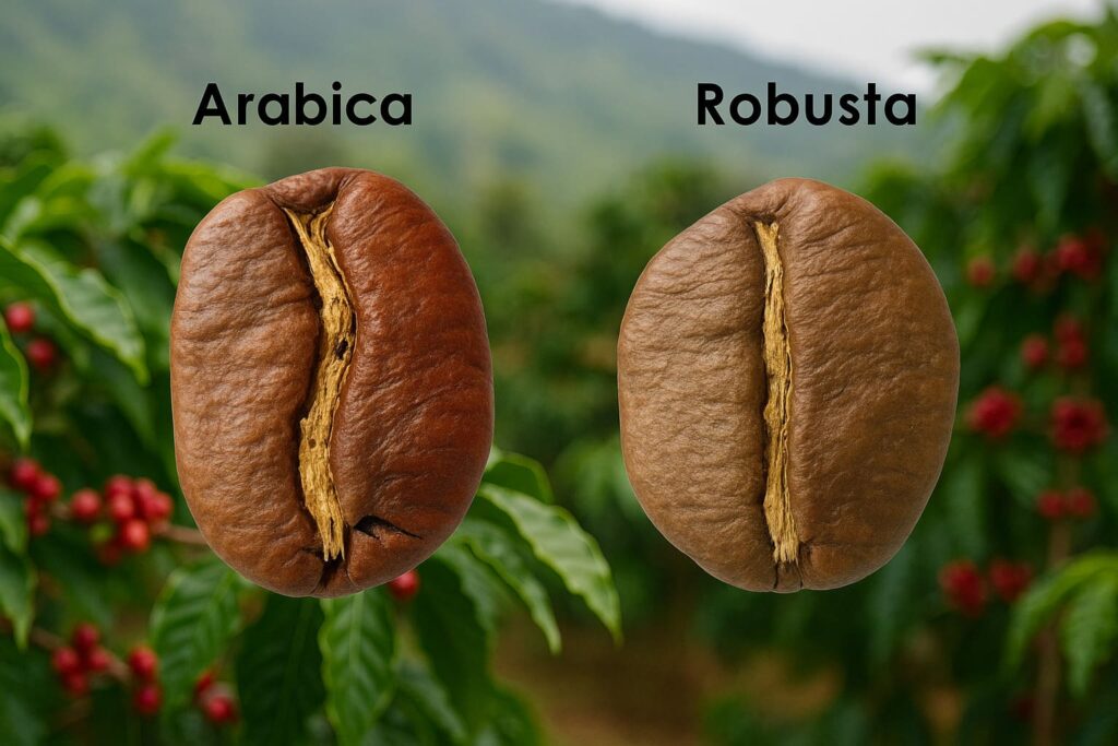 arabica coffee vs robusta