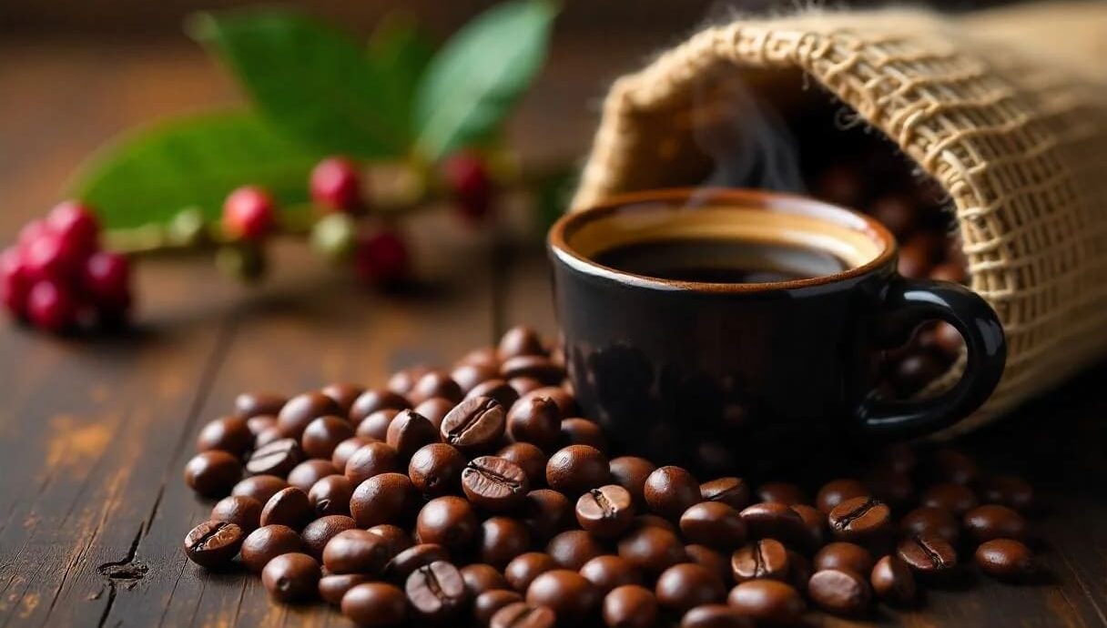 cà phê robusta