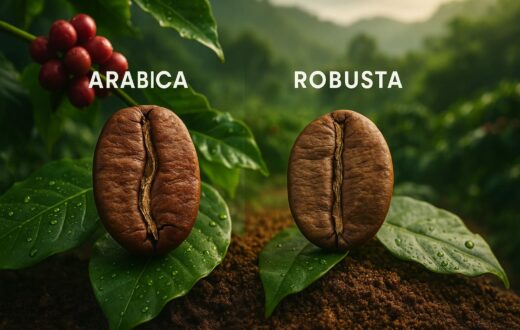 cà phê robusta và arabica
