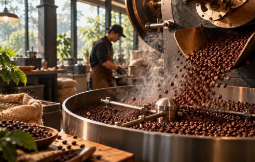 Nhiệt độ và thời gian rang cà phê