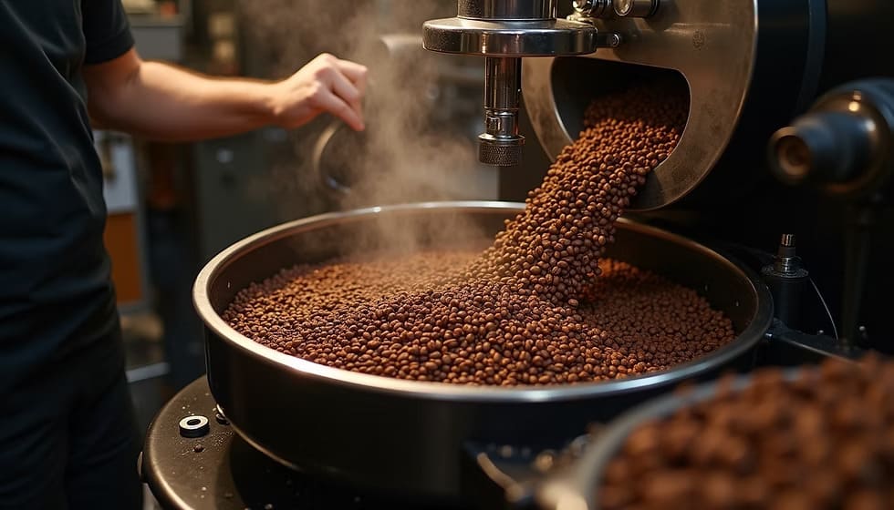Nhiệt độ và thời gian rang cà phê chuẩn