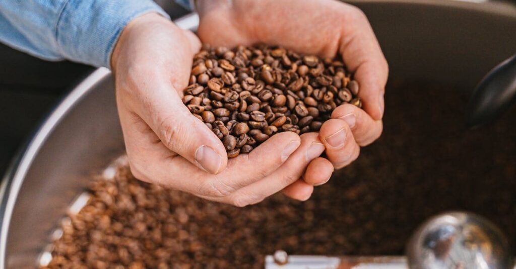 quá trình rang cà phê