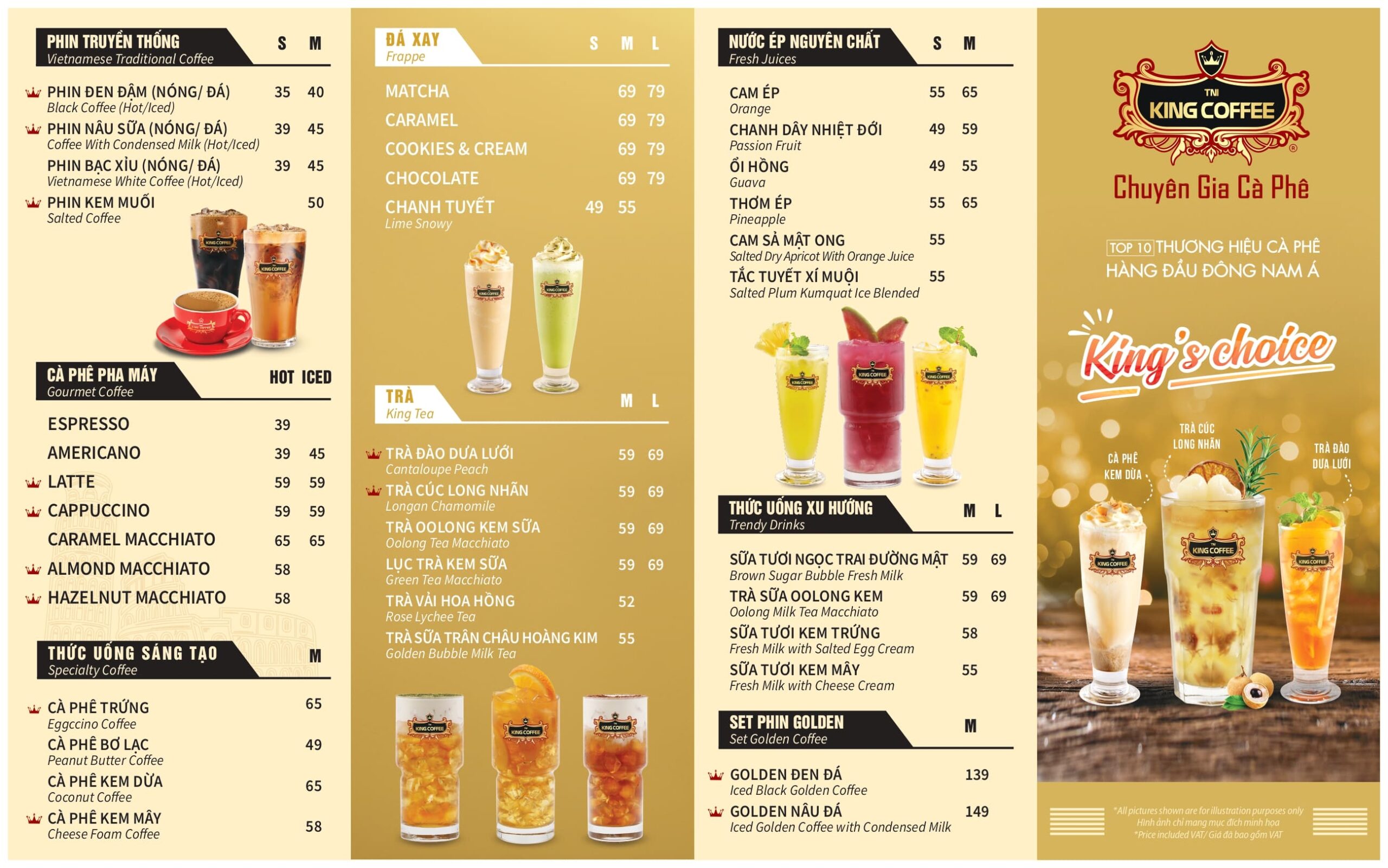 F&B Menu