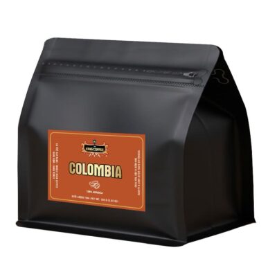 King Coffee Colombia Whole Bean coffee - Bag 100gr