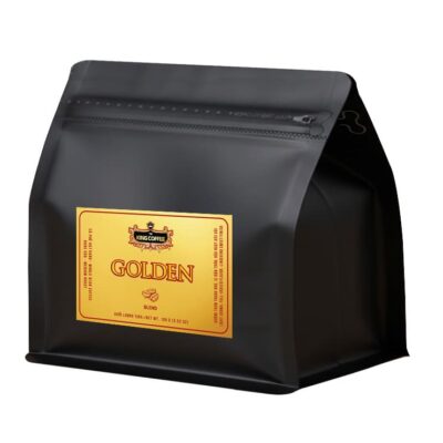 King Coffee Golden Blend whole bean coffee - Bag 100g