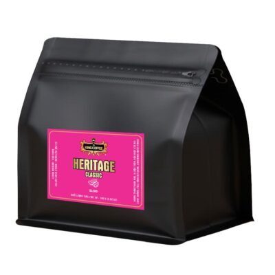 King Coffee Heritage Classic whole bean coffee - Bag 100g