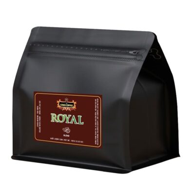 King Coffee Royal Blend whole bean coffee - Bag 100g