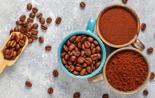 cà phê rang xay và cà phê hòa tan