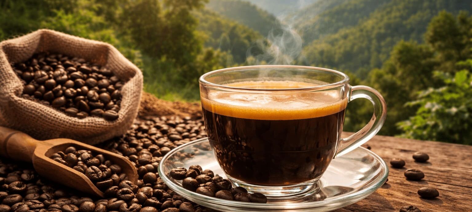 cách pha cà phê robusta