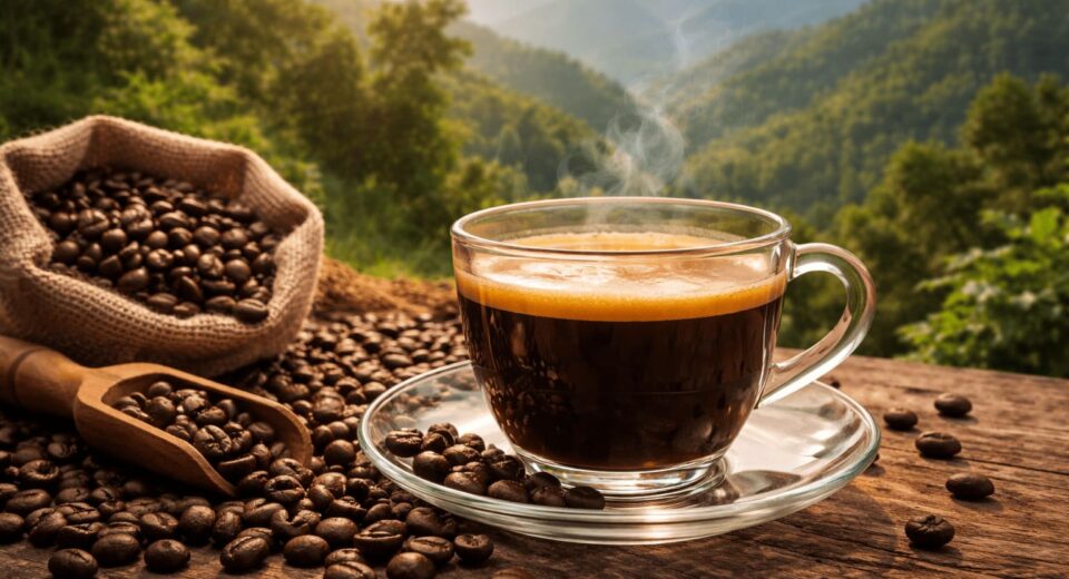 cách pha cà phê robusta