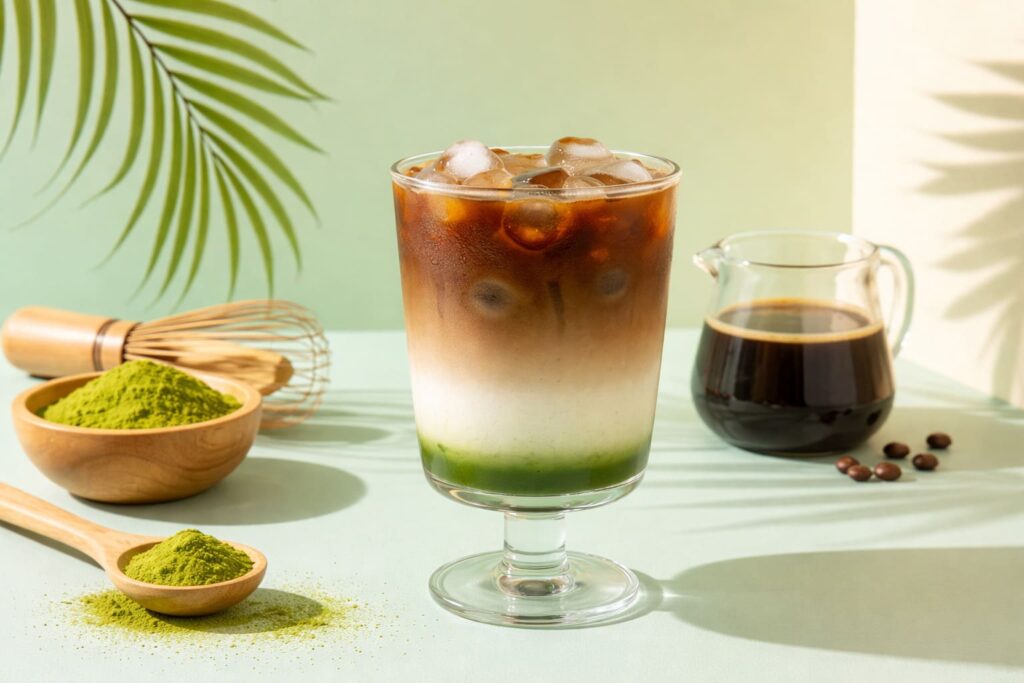 cách pha cà phê và sữa tươi