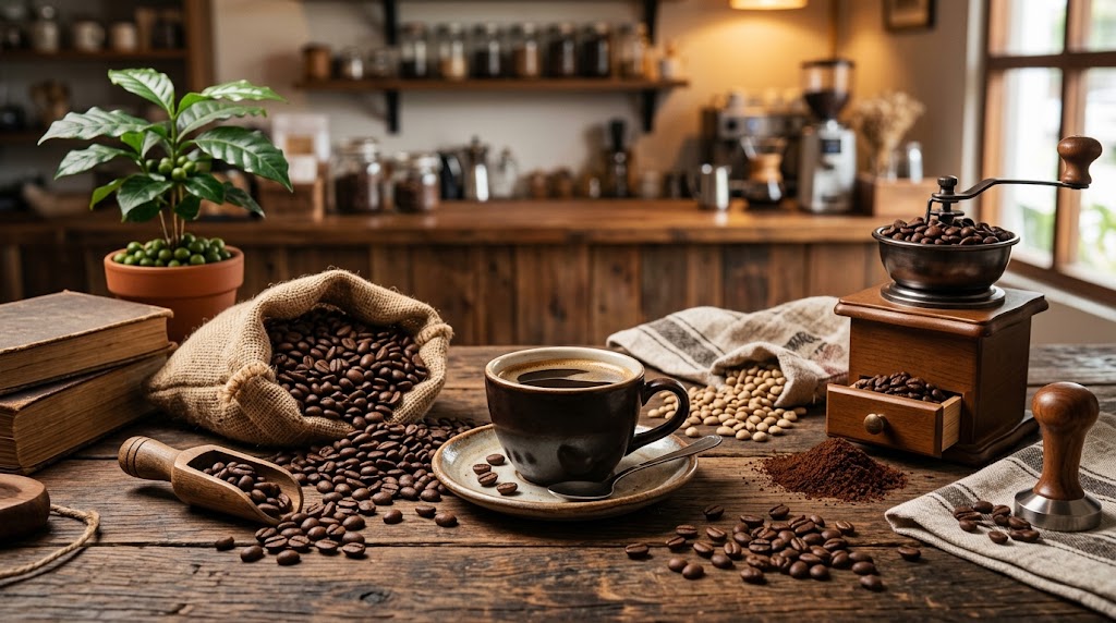cách pha cafe robusta