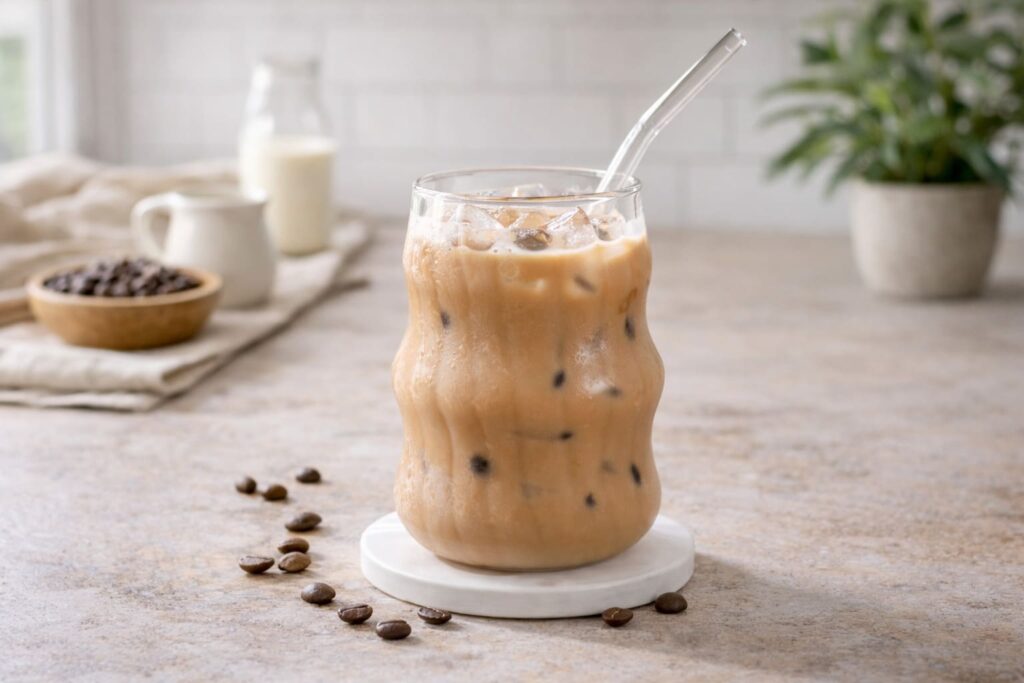 công thức pha cà phê sữa ngon