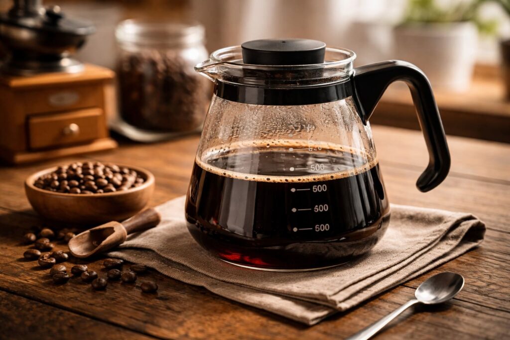 Cách bảo quản cà phê đã pha ở nhiệt độ phòng