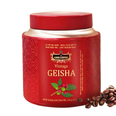 KING COFFEE Vintage Geisha – Lon 135g