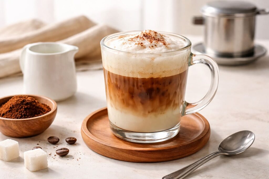 cà phê bạc xỉu