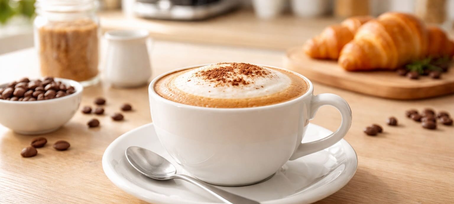 cách pha cà phê capuchino