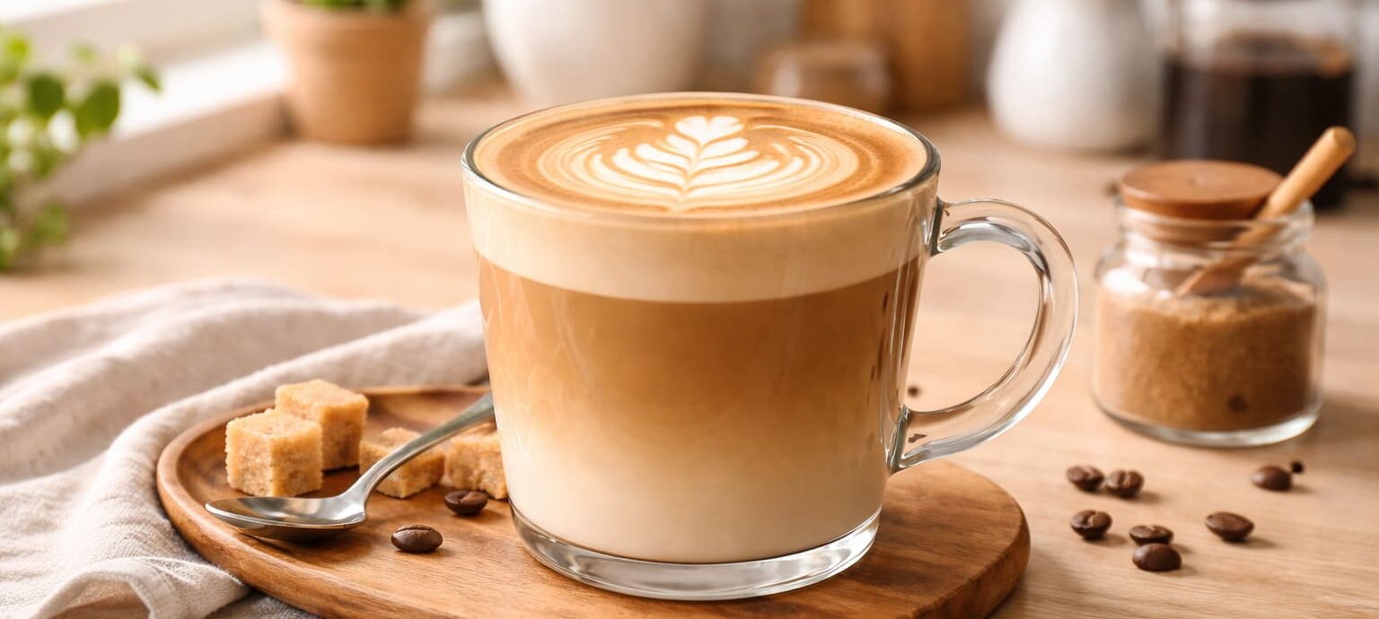 cách pha cà phê latte