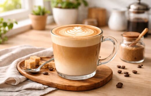 cách pha cà phê latte