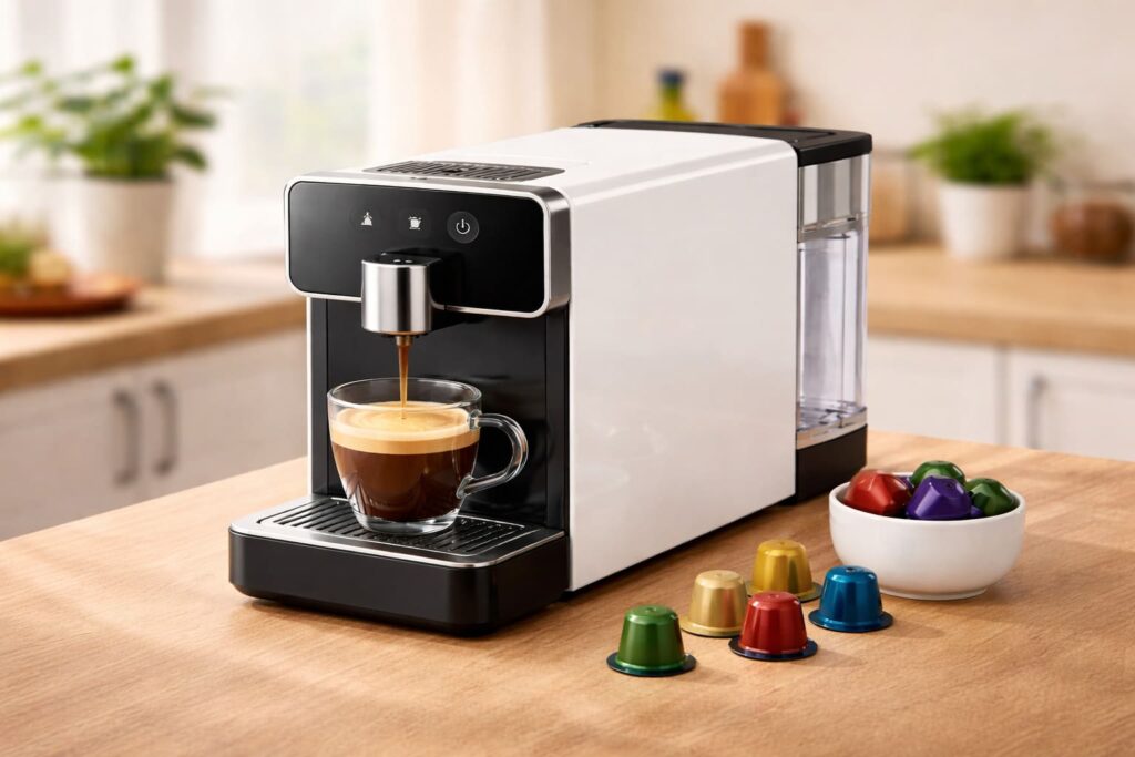 cách pha cà phê máy ngon