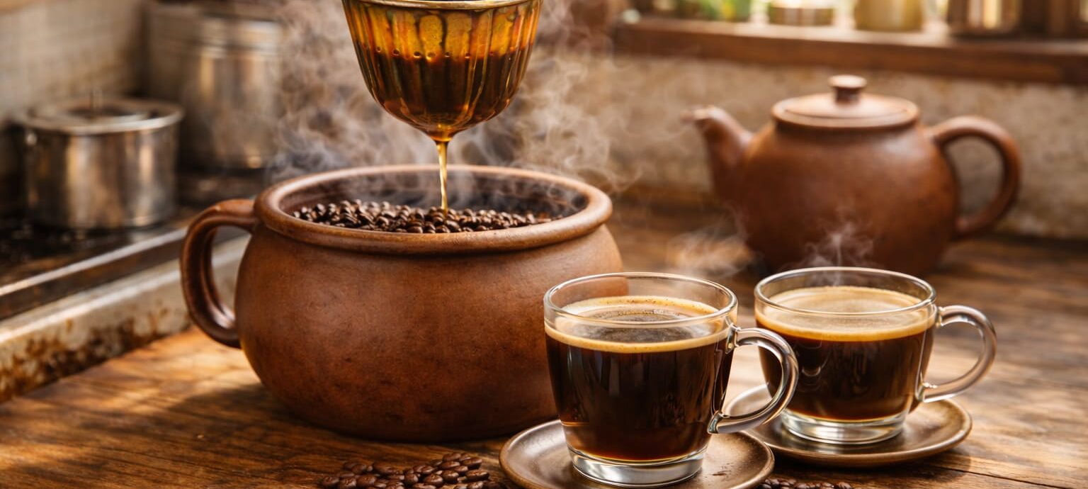 cách pha cà phê vợt