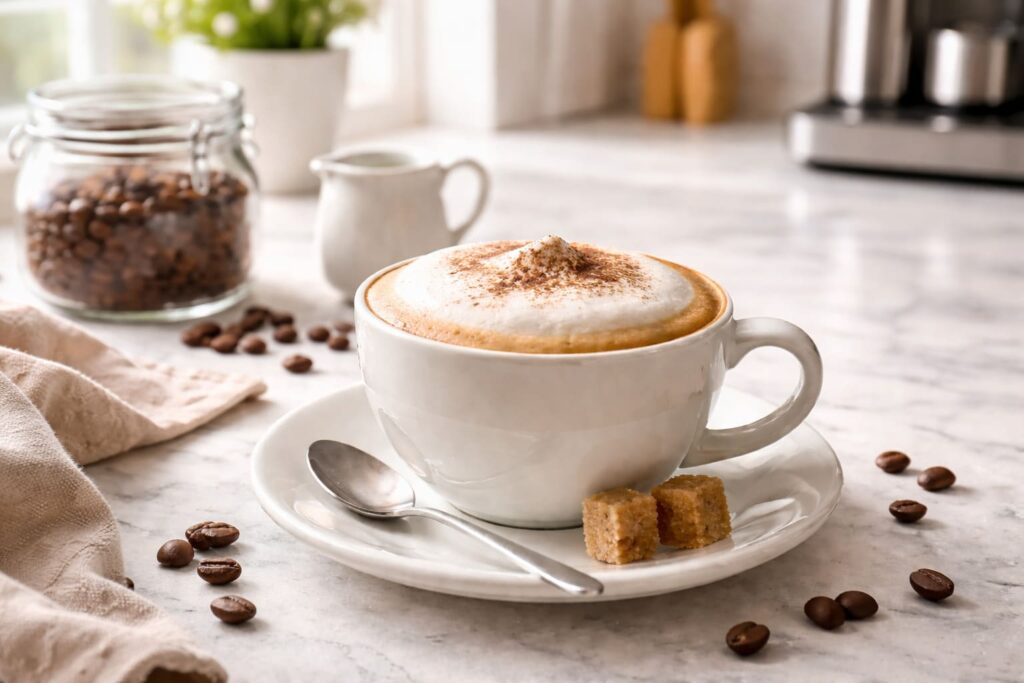 cách pha cafe capuchino