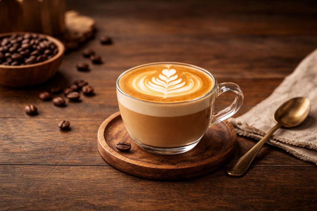 cách pha cafe latte