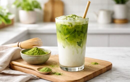 cách pha matcha latte