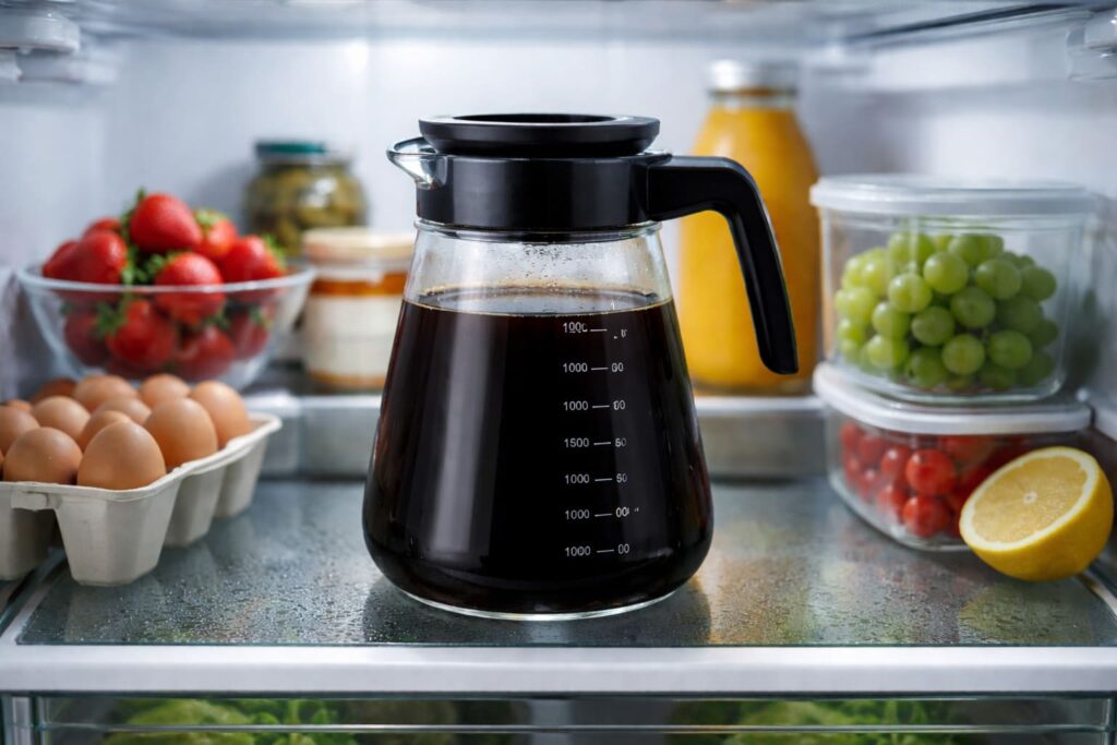 Cà phê pha sẵn để tủ lạnh là gì