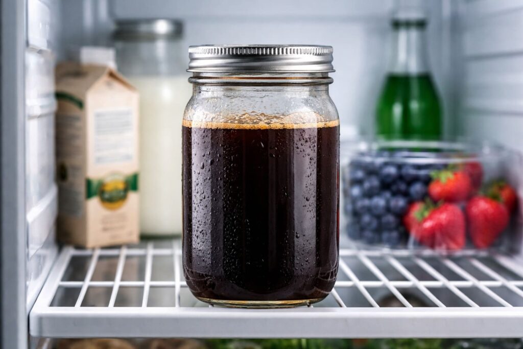 Những cách pha cà phê để sẵn tủ lạnh