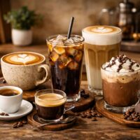 các loại thức uống cà phê